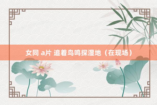 女同 a片 追着鸟鸣探湿地（在现场）