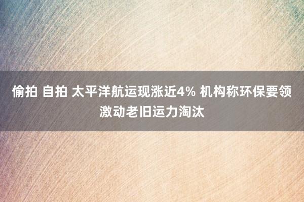 偷拍 自拍 太平洋航运现涨近4% 机构称环保要领激动老旧运力淘汰