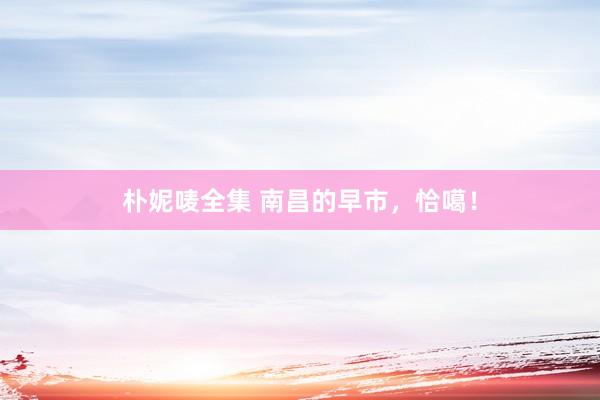朴妮唛全集 南昌的早市，恰噶！