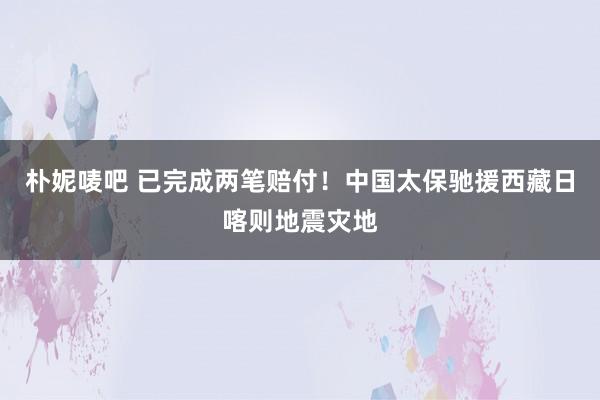 朴妮唛吧 已完成两笔赔付！中国太保驰援西藏日喀则地震灾地