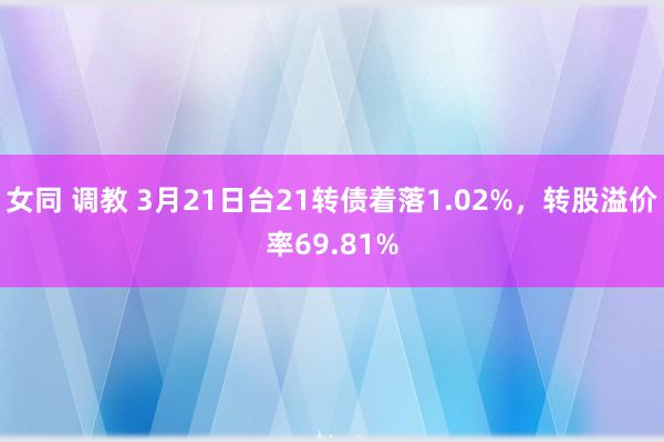 女同 调教 3月21日台21转债着落1.02%，转股溢价率69.81%