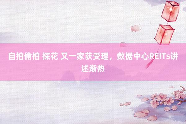 自拍偷拍 探花 又一家获受理，数据中心REITs讲述渐热